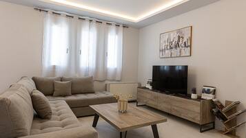 Smart TV, table football, books