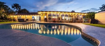 Enjoyable 3-bedroom house with AC in New Smyrna Beach