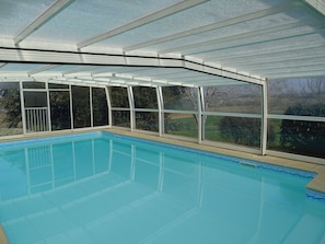 Pool - Gite with heated pool in the heart of colorful countryside. (Nomdieu)