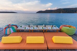 Outdoor dining - Kiri Private Reserve (Ko Kood)