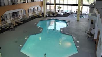 Indoor pool, outdoor pool