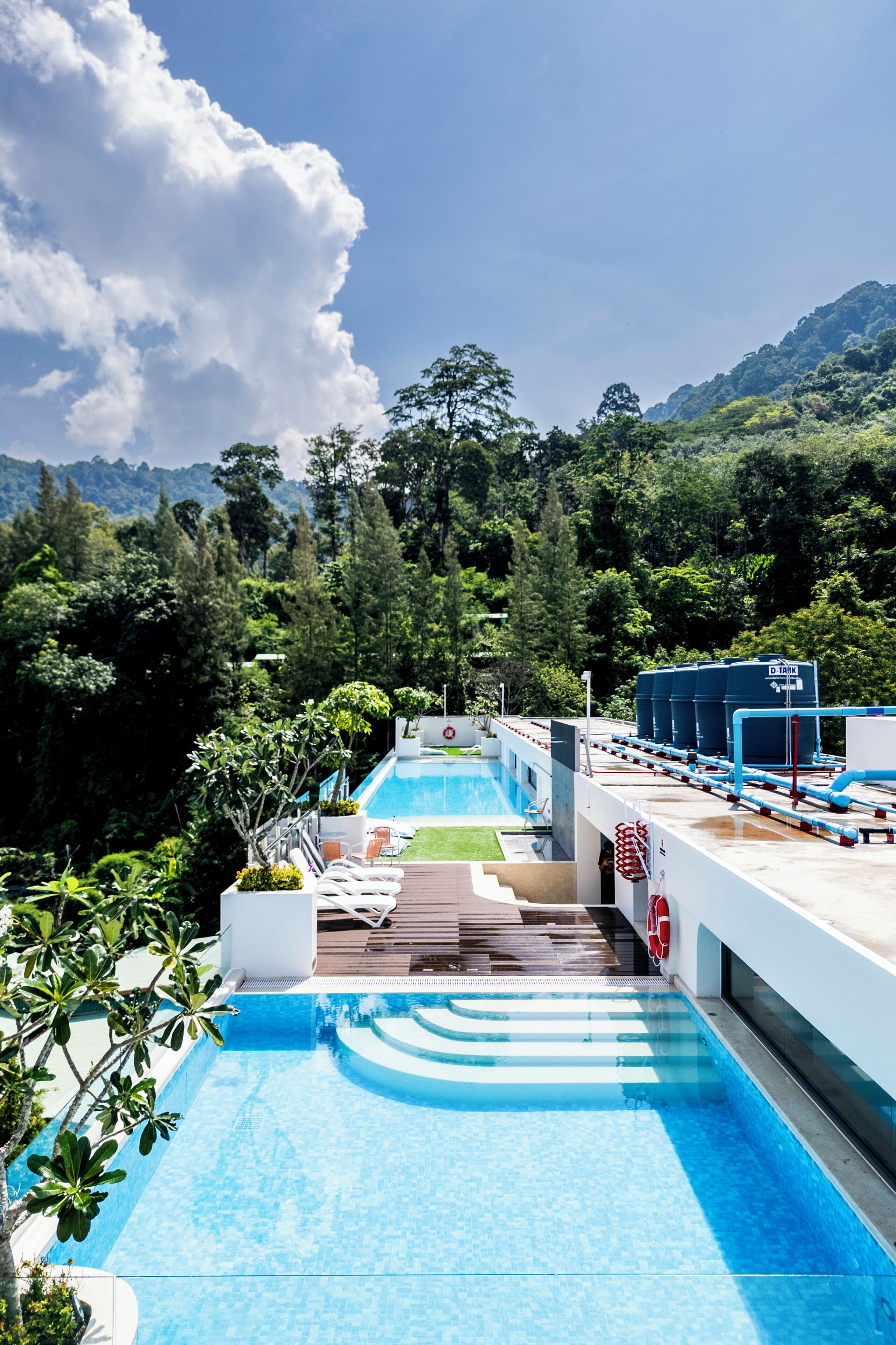 Outdoor pool