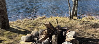 Luxury Yurt Campsite on the Tranquil Wood River.