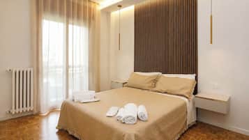 Premium bedding, down comforters, memory foam beds, desk