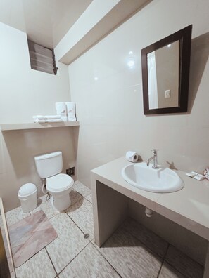 Towels, soap, shampoo, toilet paper - Alegria's INN machupicchu (Aguas Calientes)