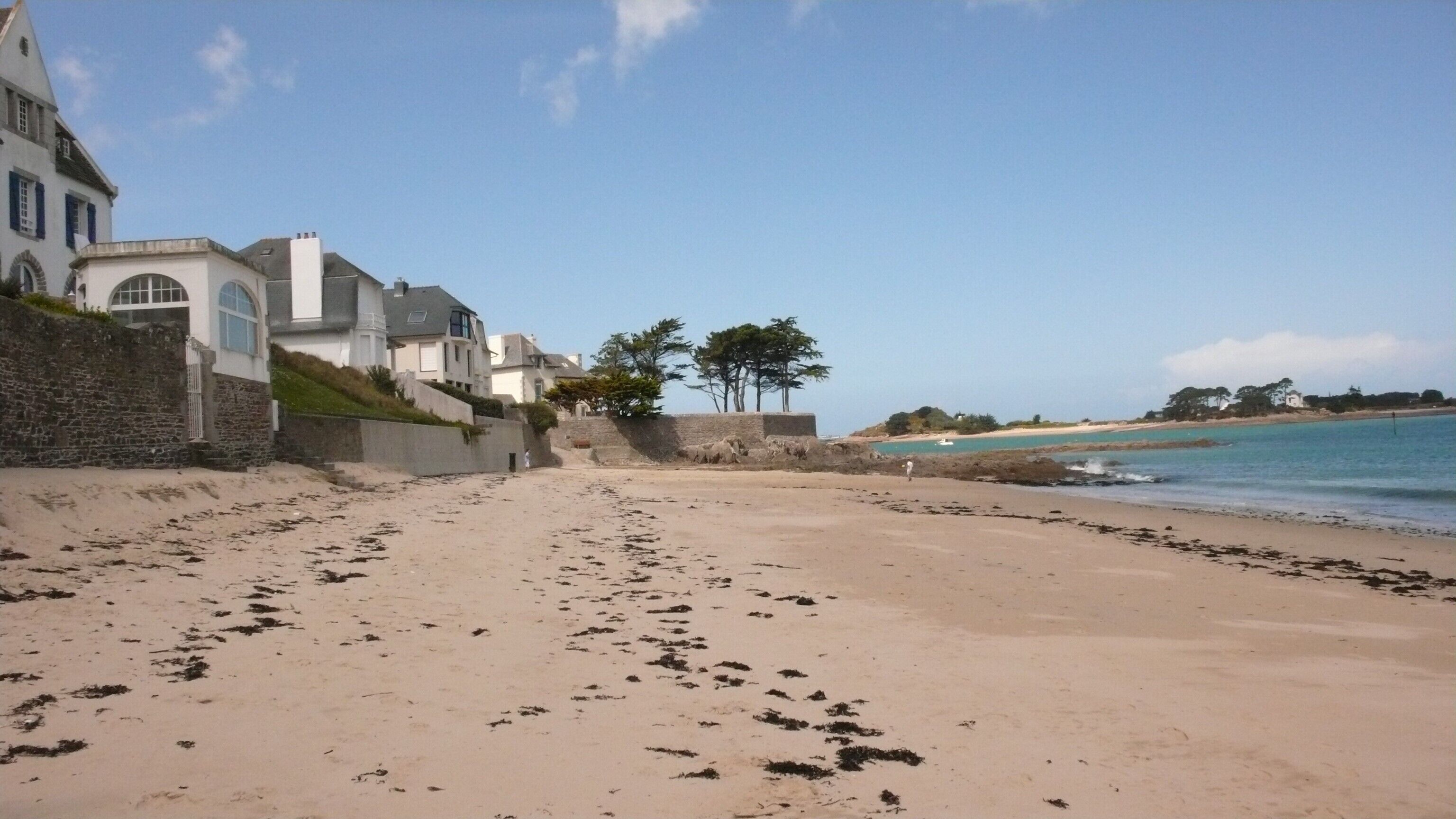 Aan het strand