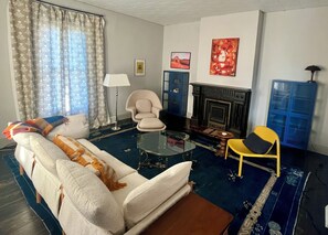 Living area - Featured in HGTVs Cheap Old Houses, Recently Remodeled 3 Bedroom Colonial (Cambridge)