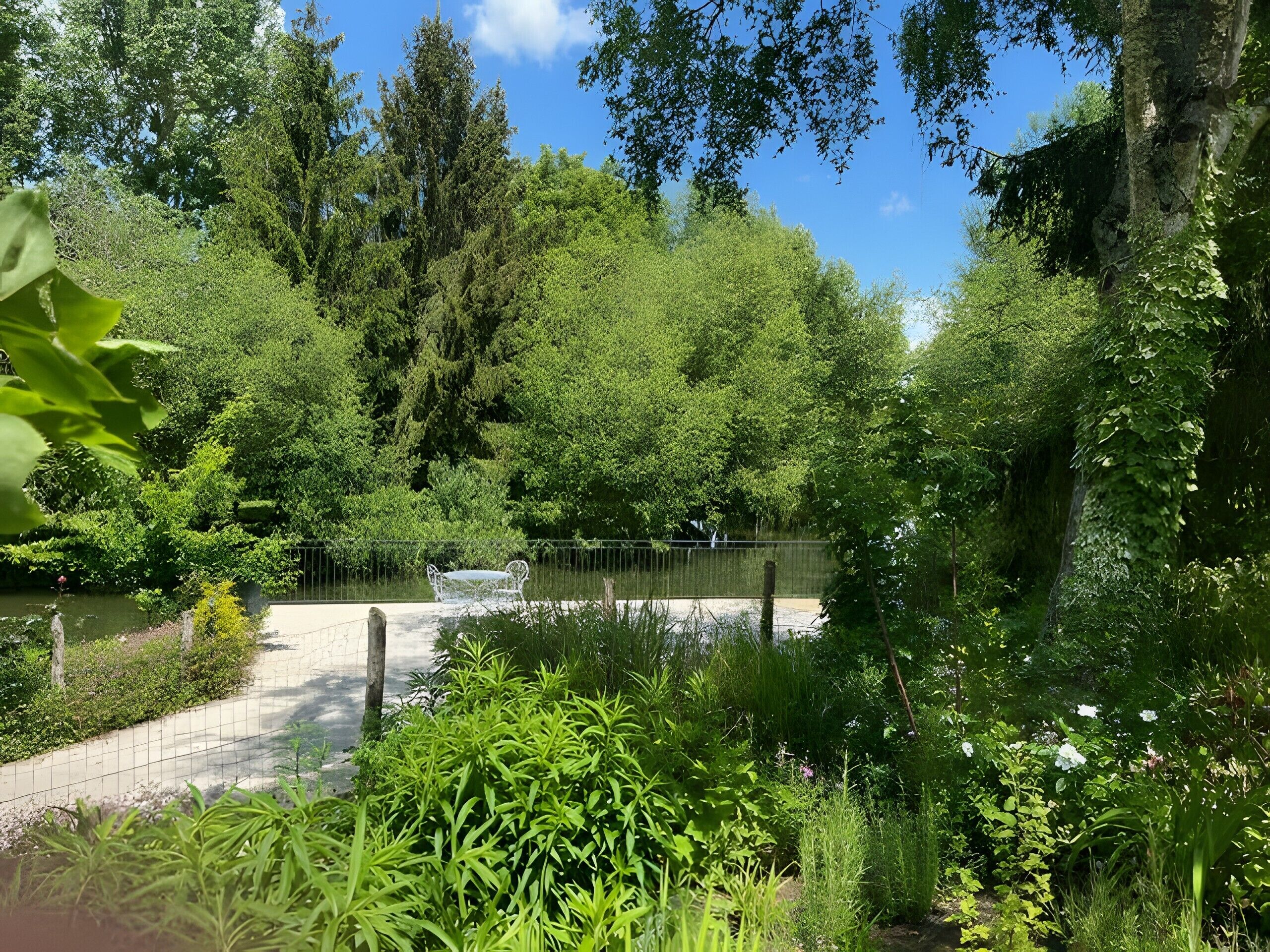 Enceinte de l’hébergement