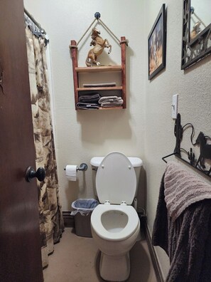 Towels, toilet paper