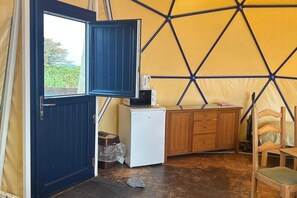 Interior - Geodesic Dome With sea Views (Carmarthen)