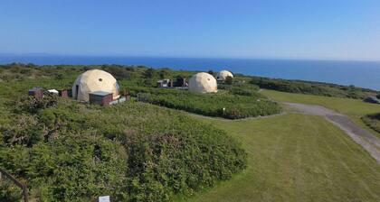 Geodesic Dome With sea Views