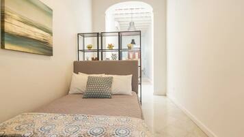 Blackout drapes, iron/ironing board, free WiFi