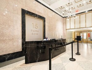 Lobby - Modern 1BR Steps from City Hall & Downtown (New York)