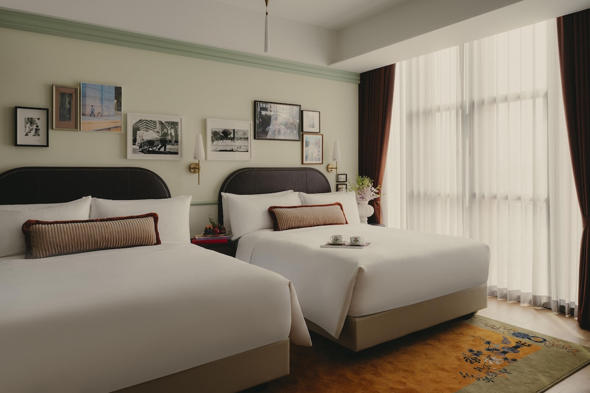 Grand kamer, 2 queensize bedden