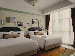 Grand kamer, 2 queensize bedden