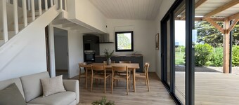 Er Lannic, 600 m from beach, parking, Wi-Fi, terrace & private garden