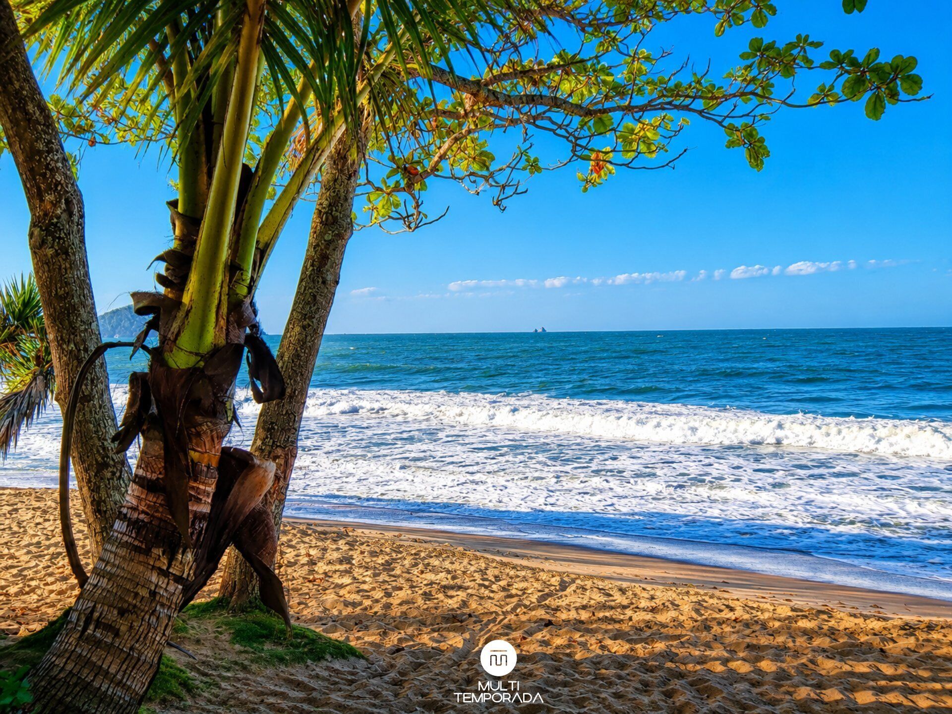 Beach nearby, white sand