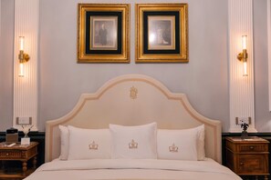 Habitación superior, vistas al jardín | Wifi gratis y ropa de cama