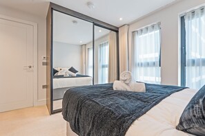 1 Schlafzimmer, Bügeleisen/Bügelbrett, kostenloses WLAN, Bettwäsche