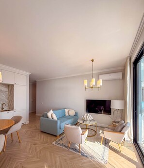 Living area - Marlena - Corfu View Residence (Sarandë)