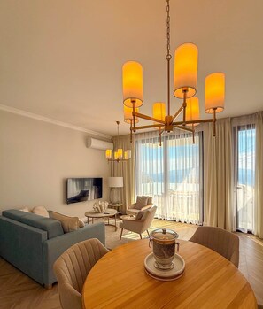 Living area - Marlena - Corfu View Residence (Sarandë)