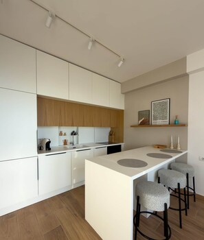 Fridge, oven, stovetop, dishwasher - Stelvio - Sea Residence (Sarandë)