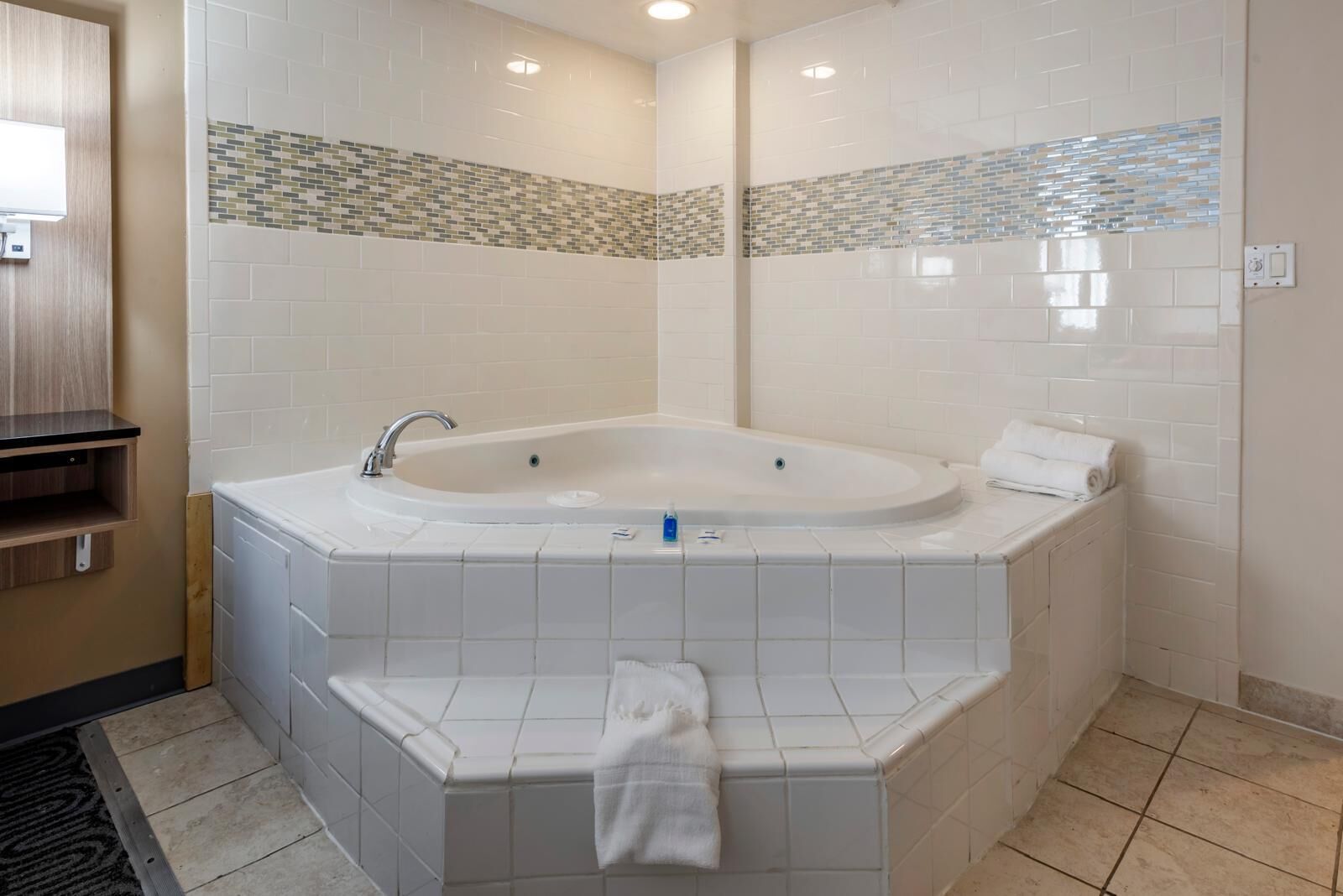 Basic Suite | Bathroom | Bathtub, towels, soap, shampoo