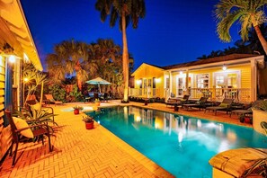 Pool - Palm Ridge House  Pool and Cabana Near Beach (West Palm Beach)