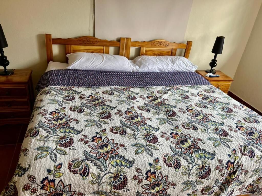 Blackout curtains, iron/ironing board