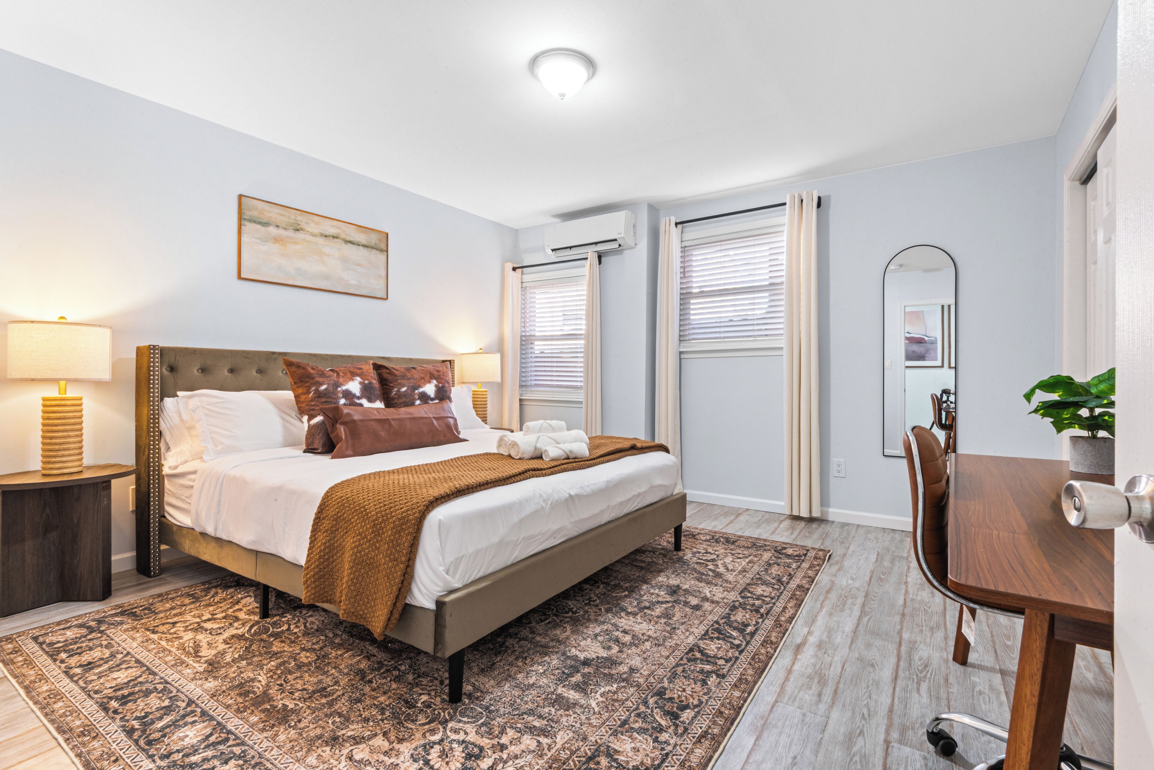 3 bedrooms, iron/ironing board, travel crib, free WiFi