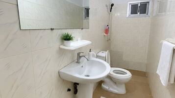 Toallas, jabón, papel de baño