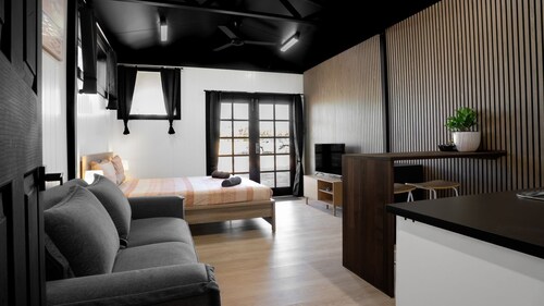 Modern, exclusive, fully furnished, self-contained 1x1 studio apartment,