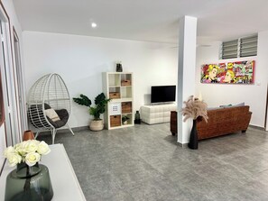 Living area - Ti Zandoli F3 with private pool calm and nature (Sainte-Luce)