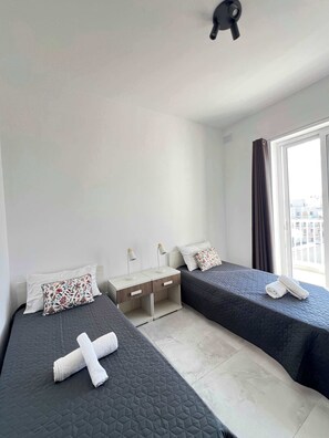 Iron/ironing board, WiFi, bed sheets - Swieqi Modern 3BDR Penthouse  by PMI Malta (Swieqi)