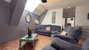 Living area - La grange blanche - SAINT GERMAIN (SAINT GERMAIN)