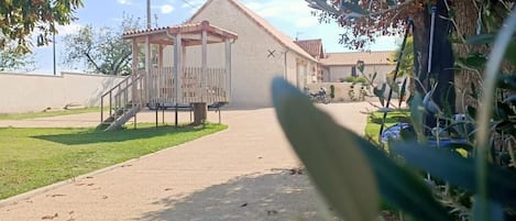 Overnattingsstedets uteområder