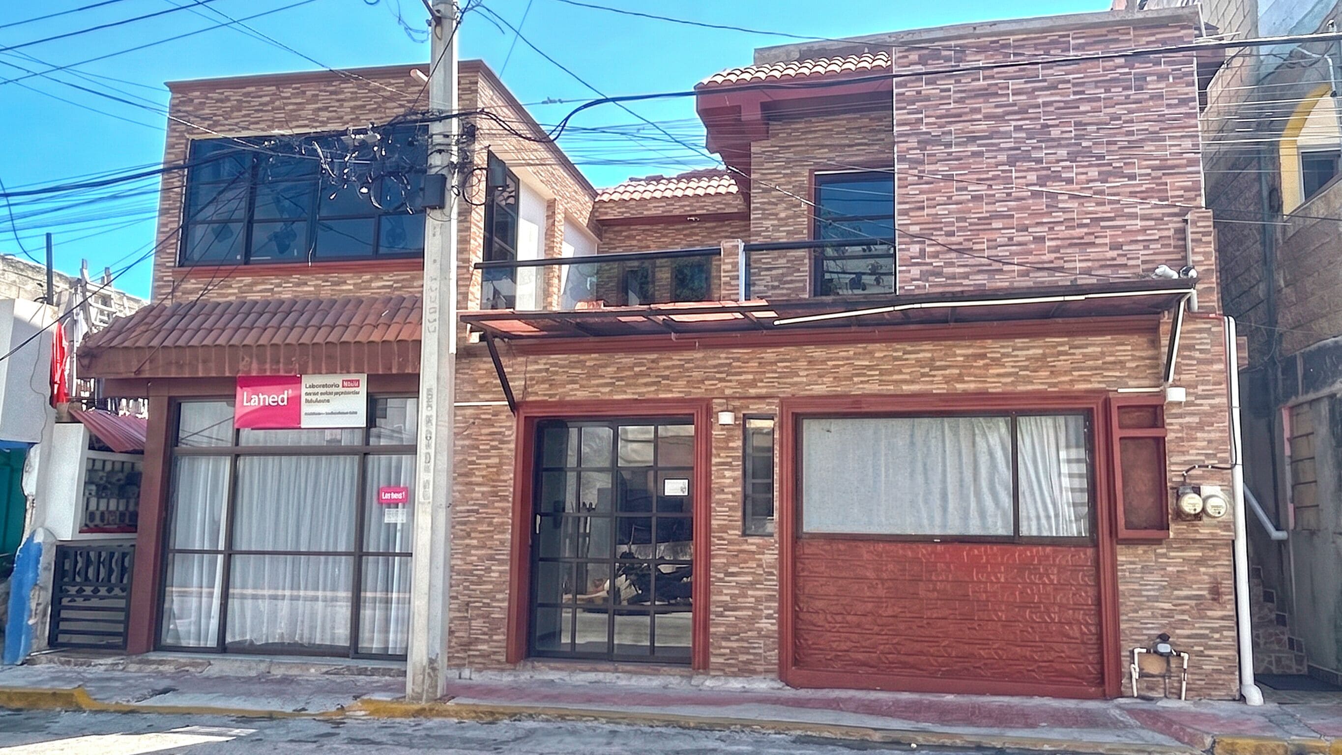 Fachada del alojamiento