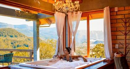 Chalet 2 - Mountain Range: Design with Hot Tub in the Canyons - Comfort 7km from the Center