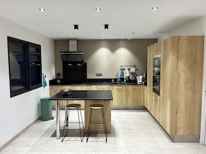 Private kitchen - La Villa des Gorges - Vallon pont d'arc (Vagnas)