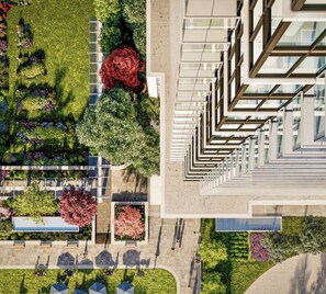Terrace/patio - Serene Urban Oasis -RARE *BRAND NEW* Toronto Ravine Sky Lounge📍Central Location (Toronto)