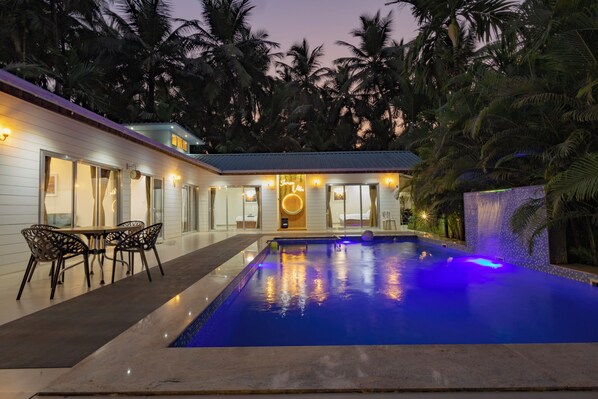 Family Villa, Balcony, Pool View | Pool | Outdoor pool - Serene Villa by iLiF Hotels (Alibag)