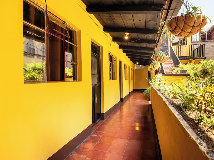 Fachada da propriedade