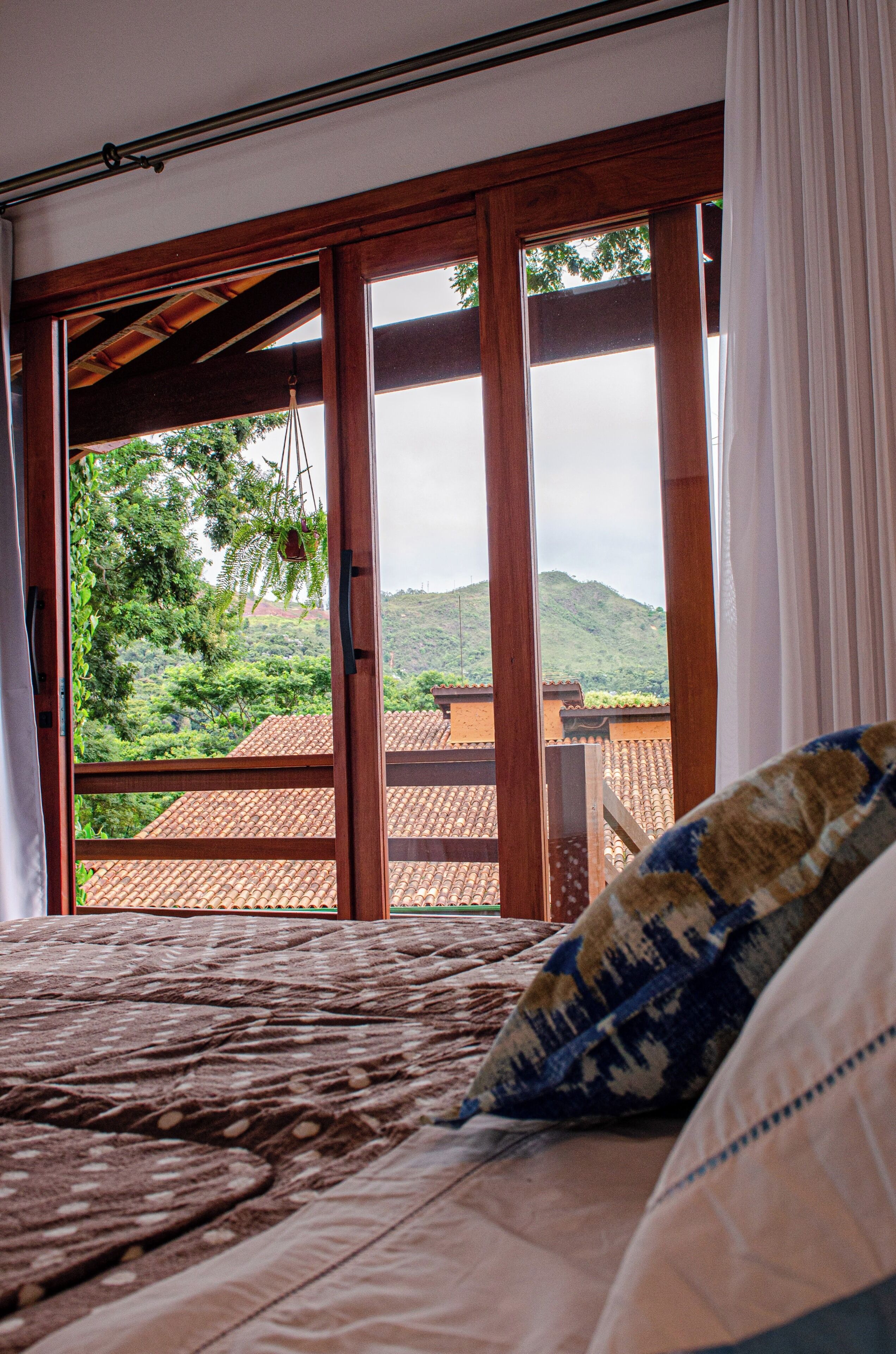 House, Balcony, Mountain View