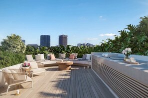 Terrace/patio - Executive Designer Stay • Central • Gym • Sauna (Surry Hills)