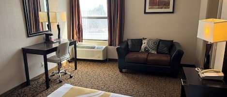 Single Room, 1 King Bed, Accessible Bathtub | Free WiFi, bed sheets