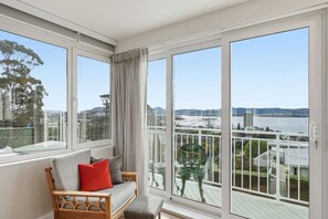 TV, stereo - Designer Stay w/ River Views (Sandy Bay)