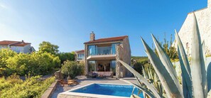 Exterior - Villa with sea view and pool (Vrbnik)
