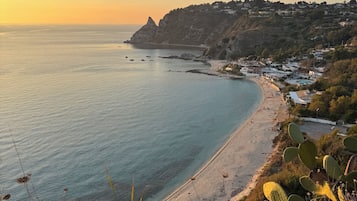 Beach nearby, white sand