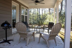 Terrace/patio - Peach State Hideaway, The Columbus Escape (Columbus)