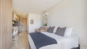 Comfort-Studio, Balkon | Bügeleisen/Bügelbrett, kostenloses WLAN